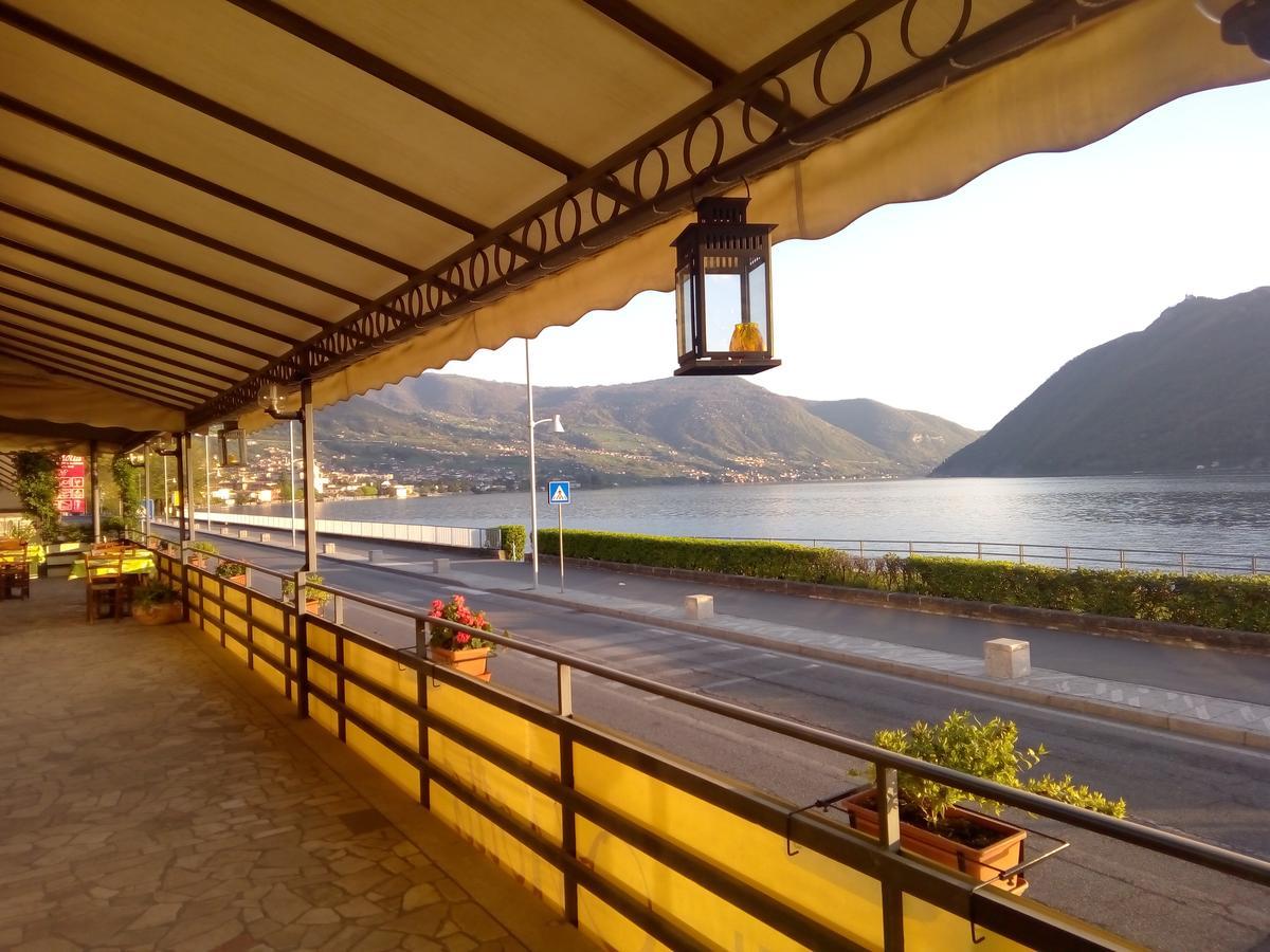 Albergo Motta Sale Marasino Exterior foto